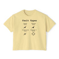 Peachy Women's Geology T-Shirt -  Fault Types