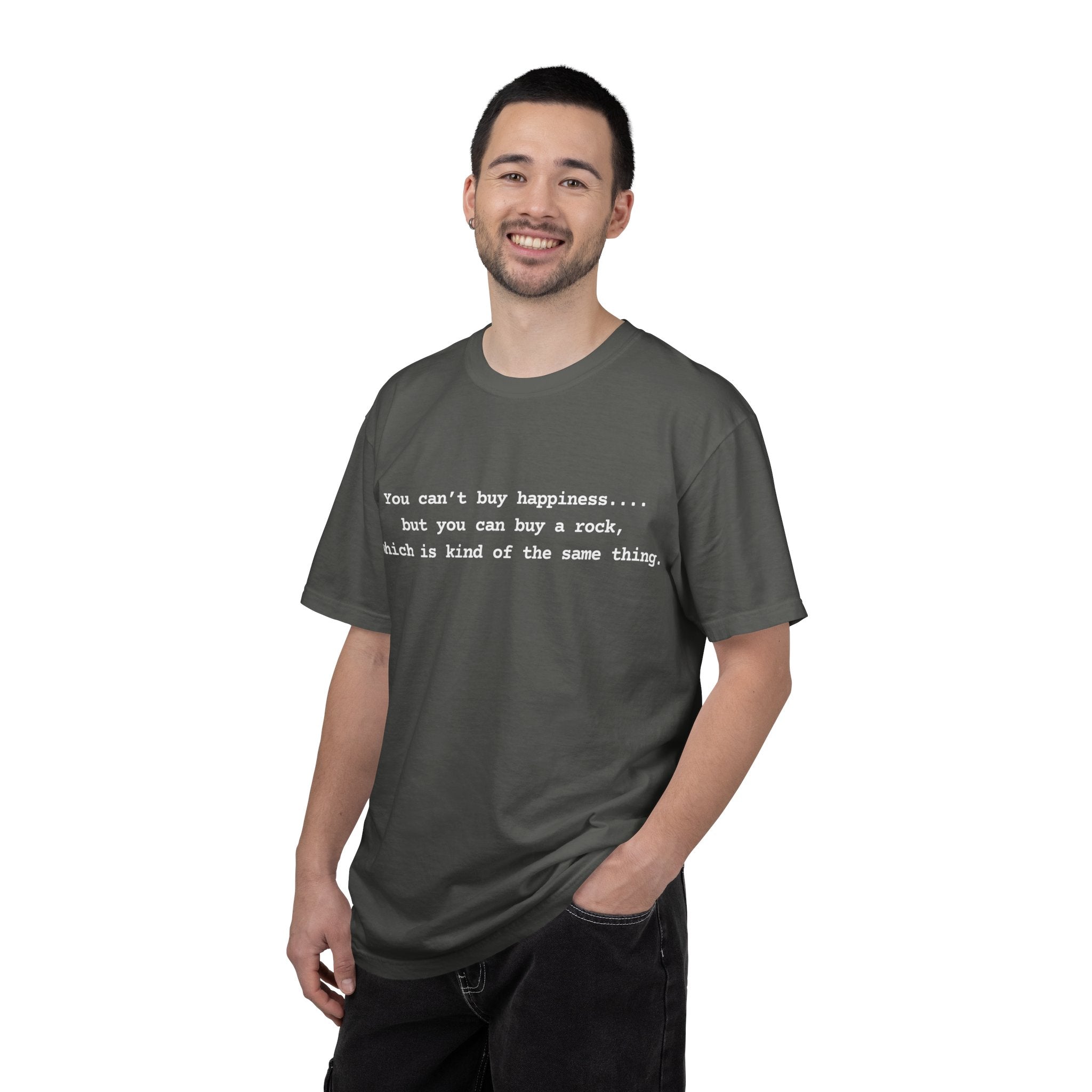 Berry Funny Geology T-Shirt: You can't buy happiness, but you can buy a rock