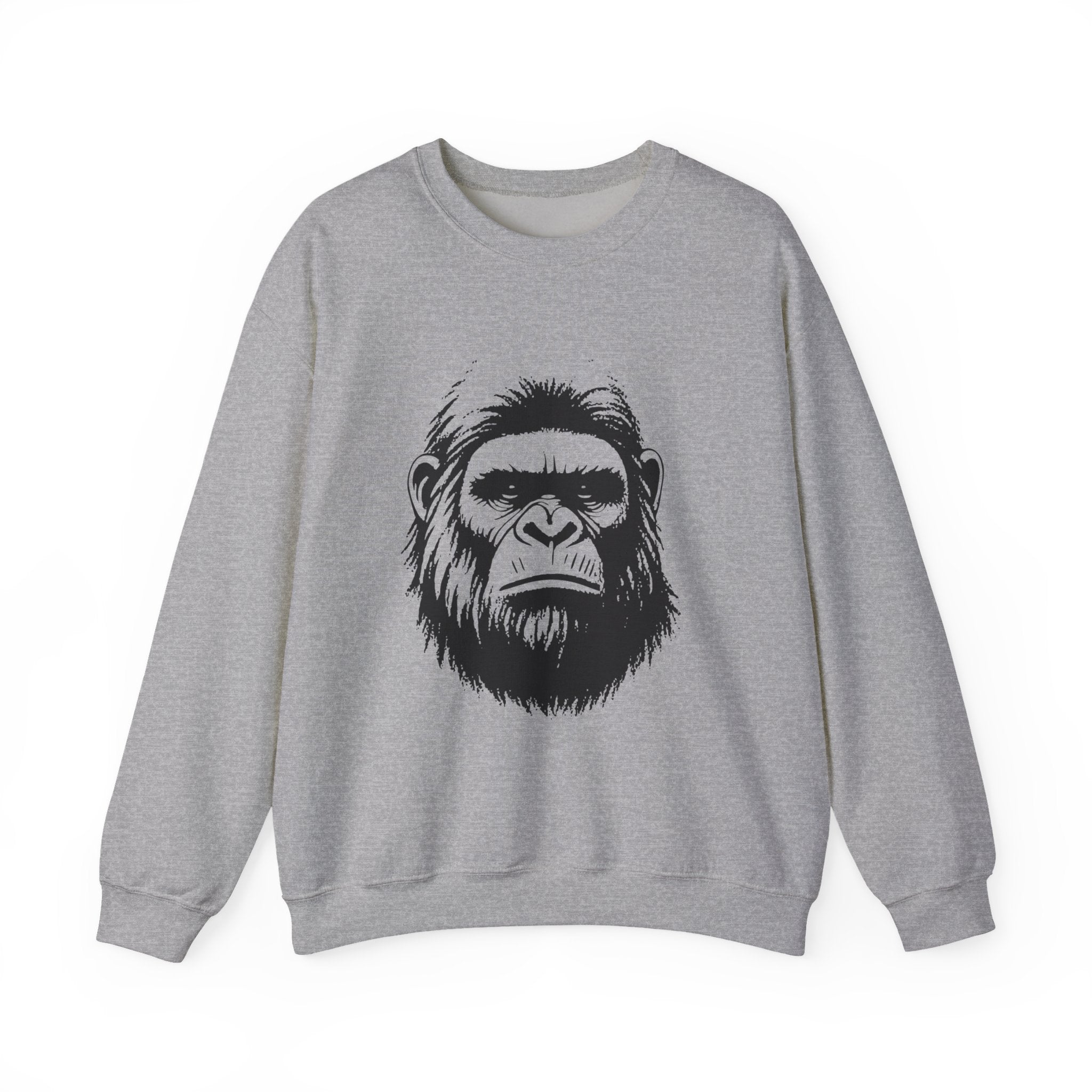 Crewneck Sweatshirt: Face of Bigfoot