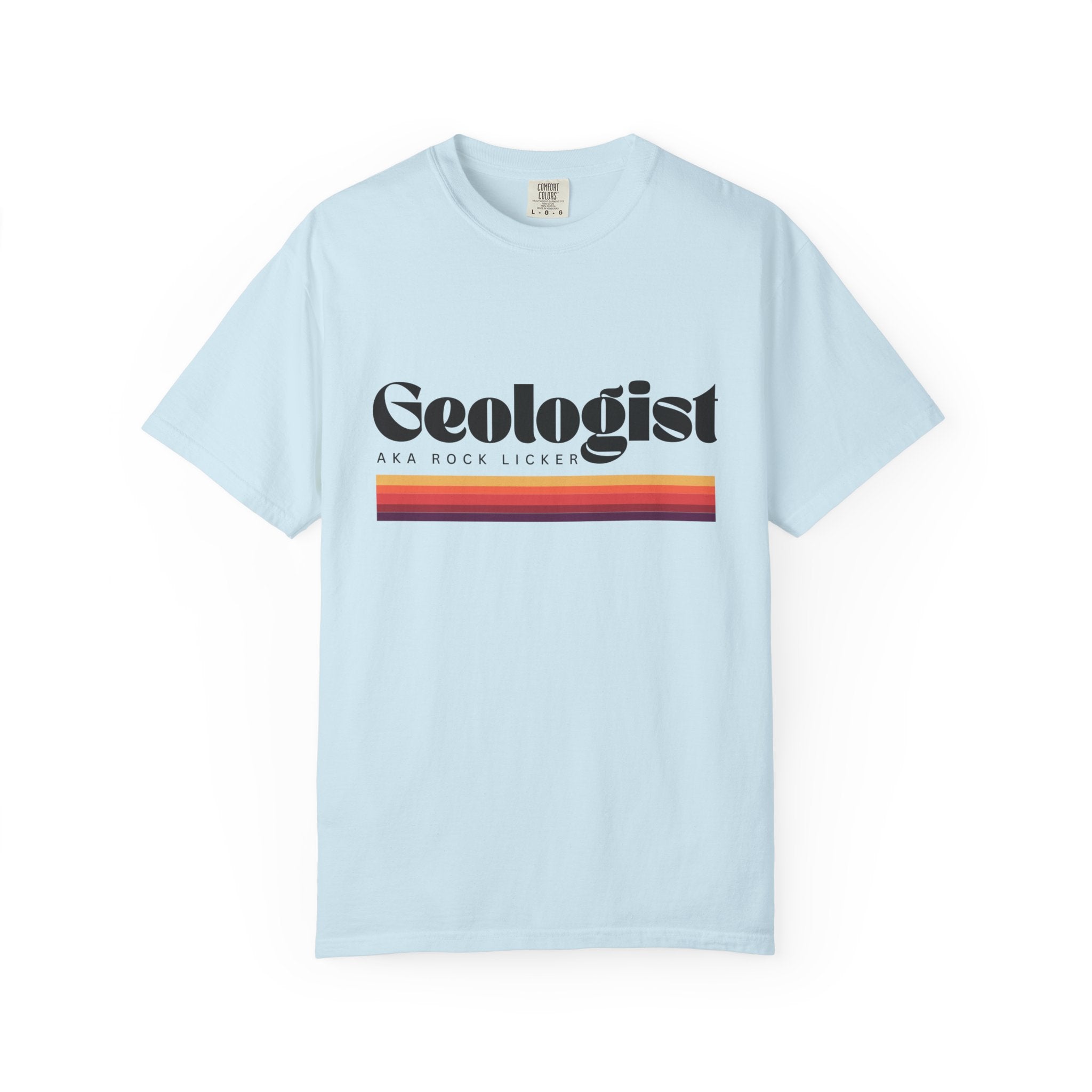 Chambray Funny Geology T-Shirt: Geologist, AKA Rock Licker