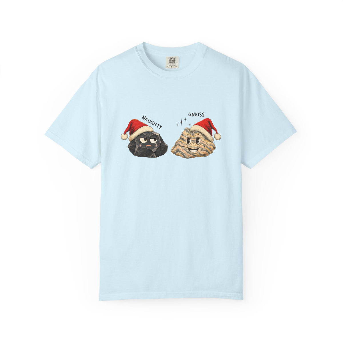 Geology Holiday T-Shirt: Naughty or Gneiss