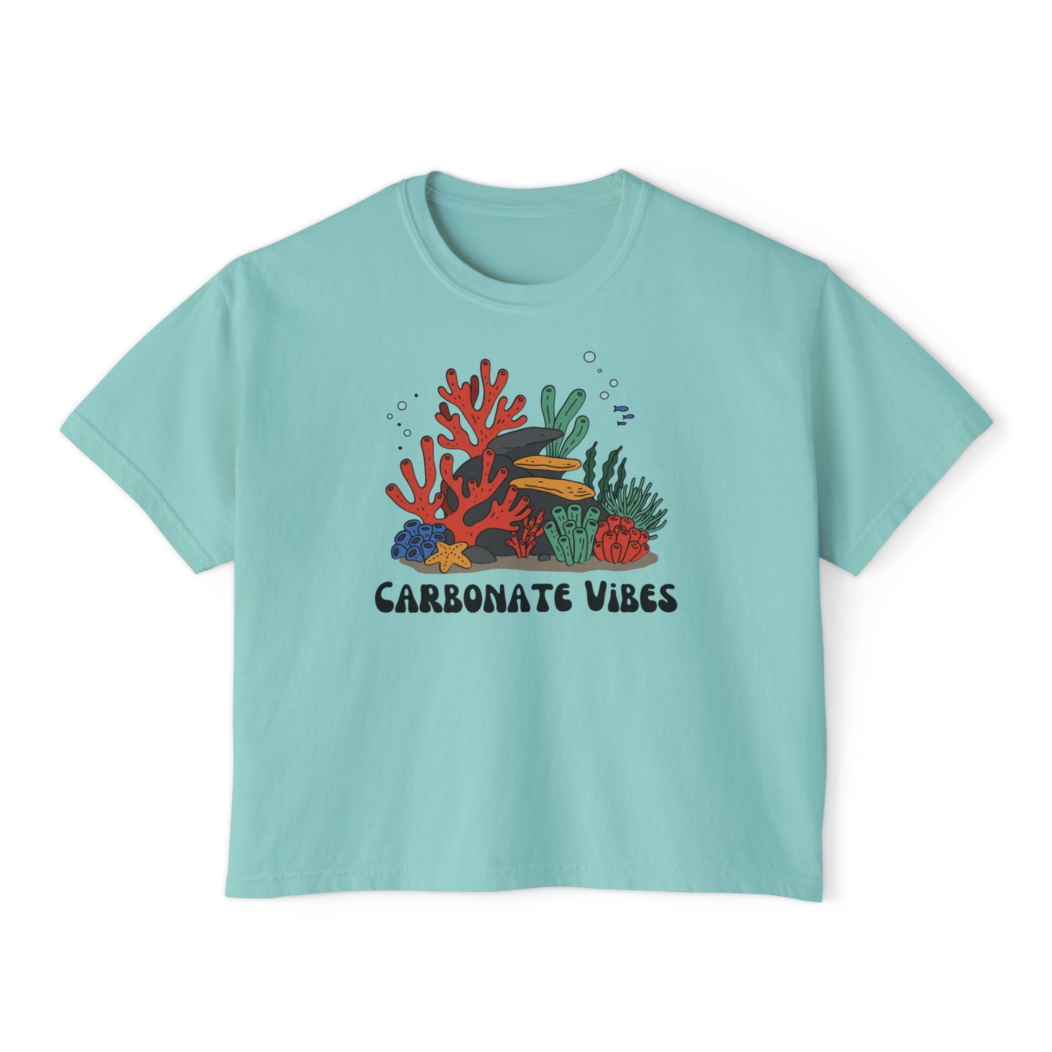 Chalky Mint Women's Geology T-Shirt -  Carbonate Vibes