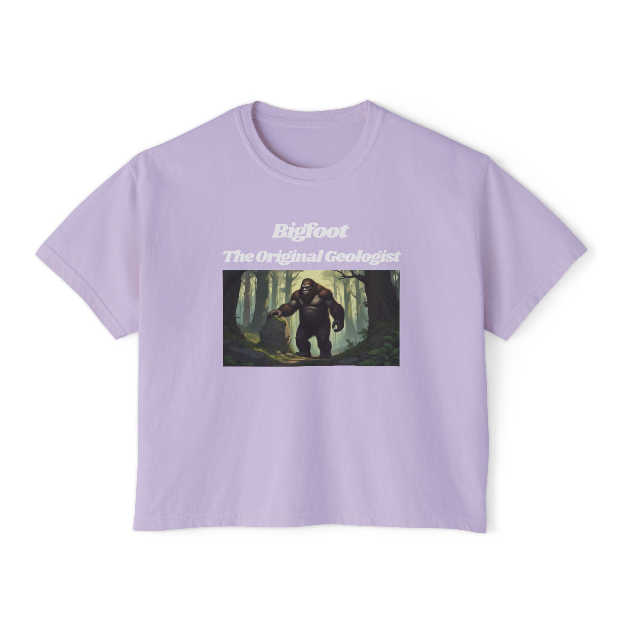 Boxy Tee: Bigfoot the Original Geologist