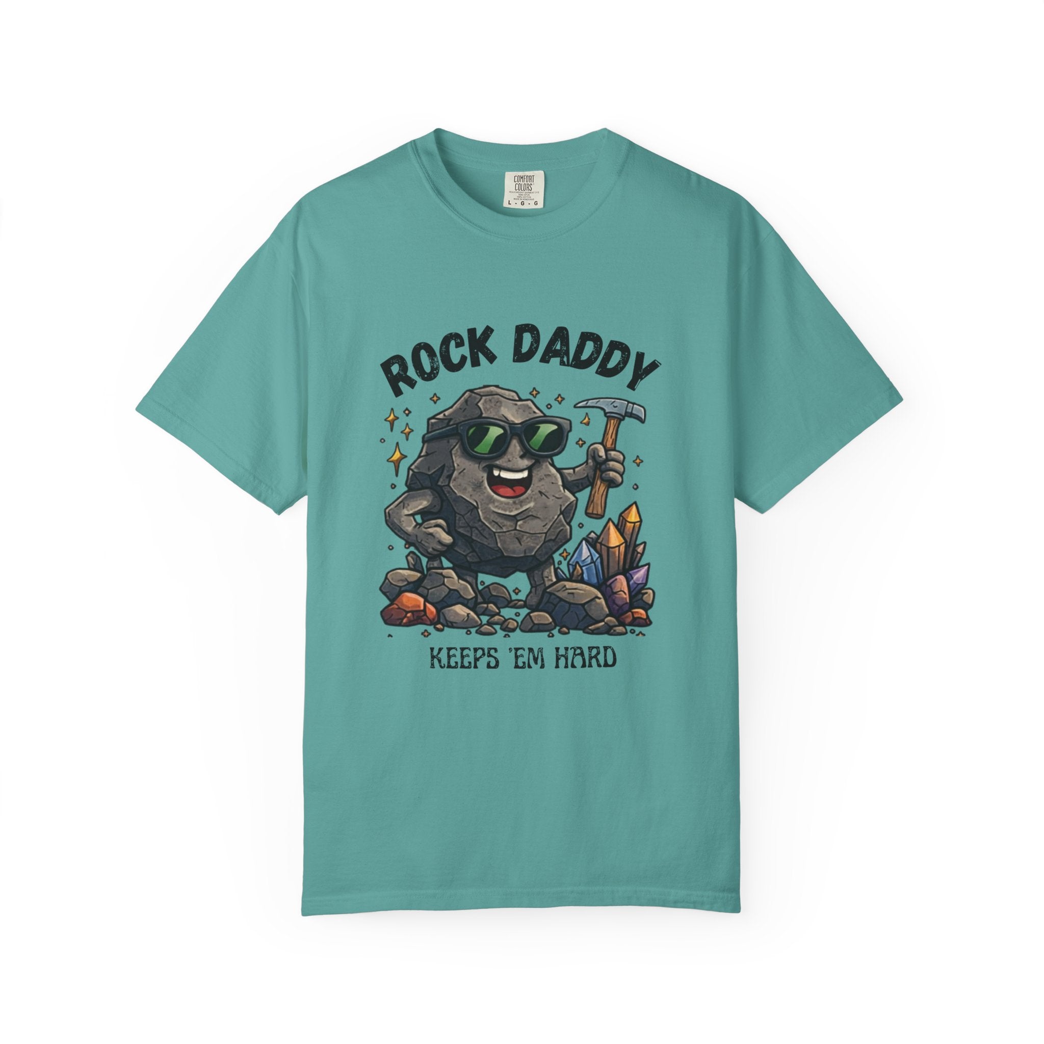 Seafoam Funny Geology T-Shirt: Rock Daddy