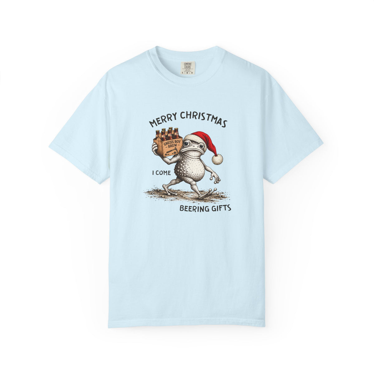 Geology Holiday T-Shirt: Merry Christmas I Come Beering Gifts