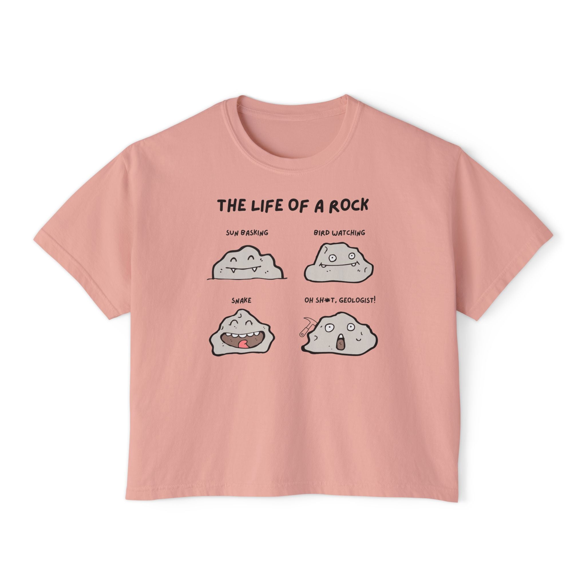 Butter Women's Geology T-Shirt -  The Life of a Rock