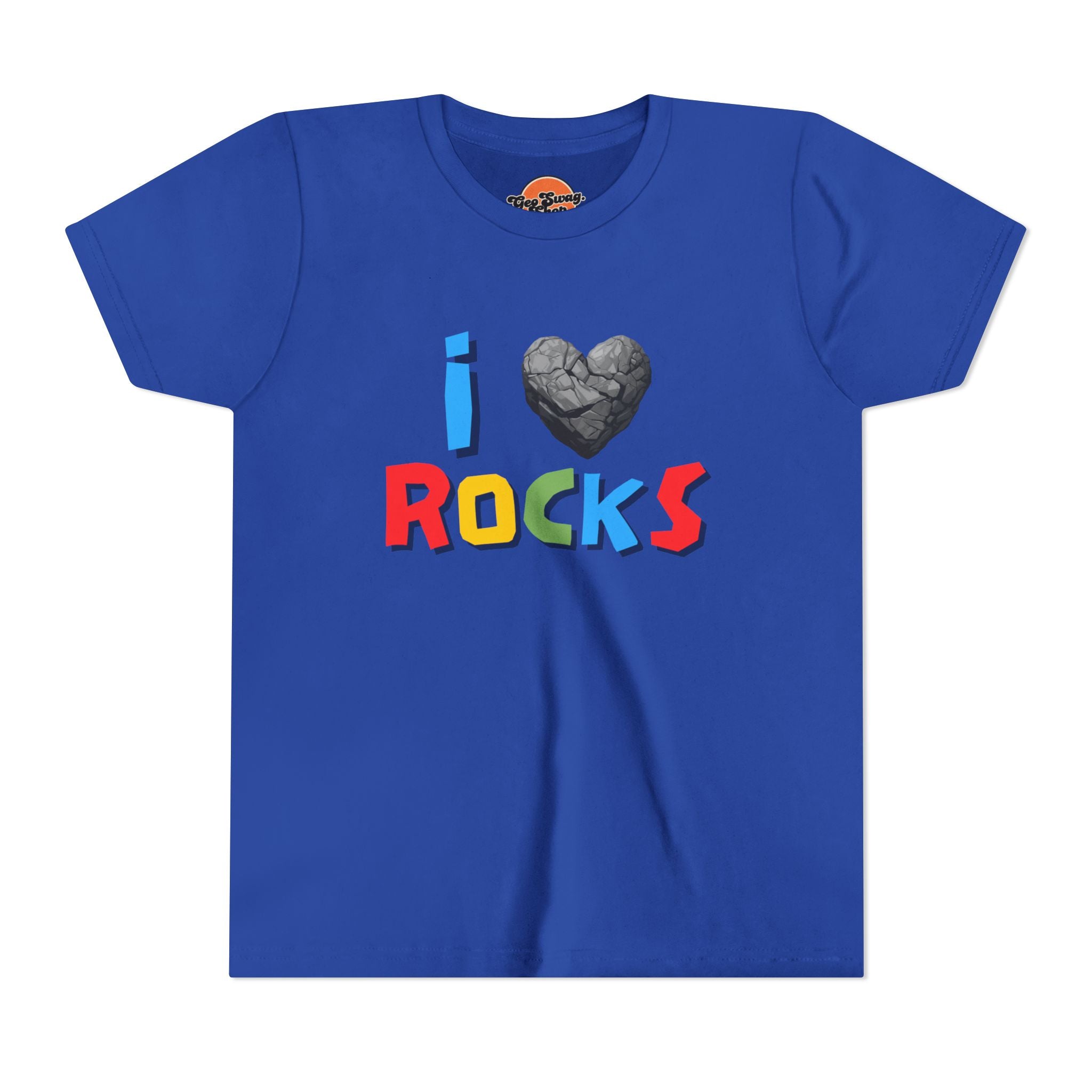 Youth Tee: I Love Rocks