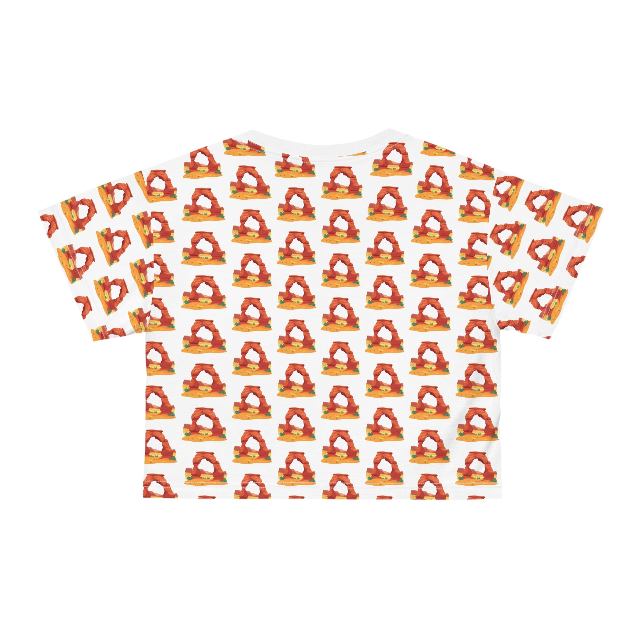 NP: Arches Crop Tee V2 —  All-Over Print