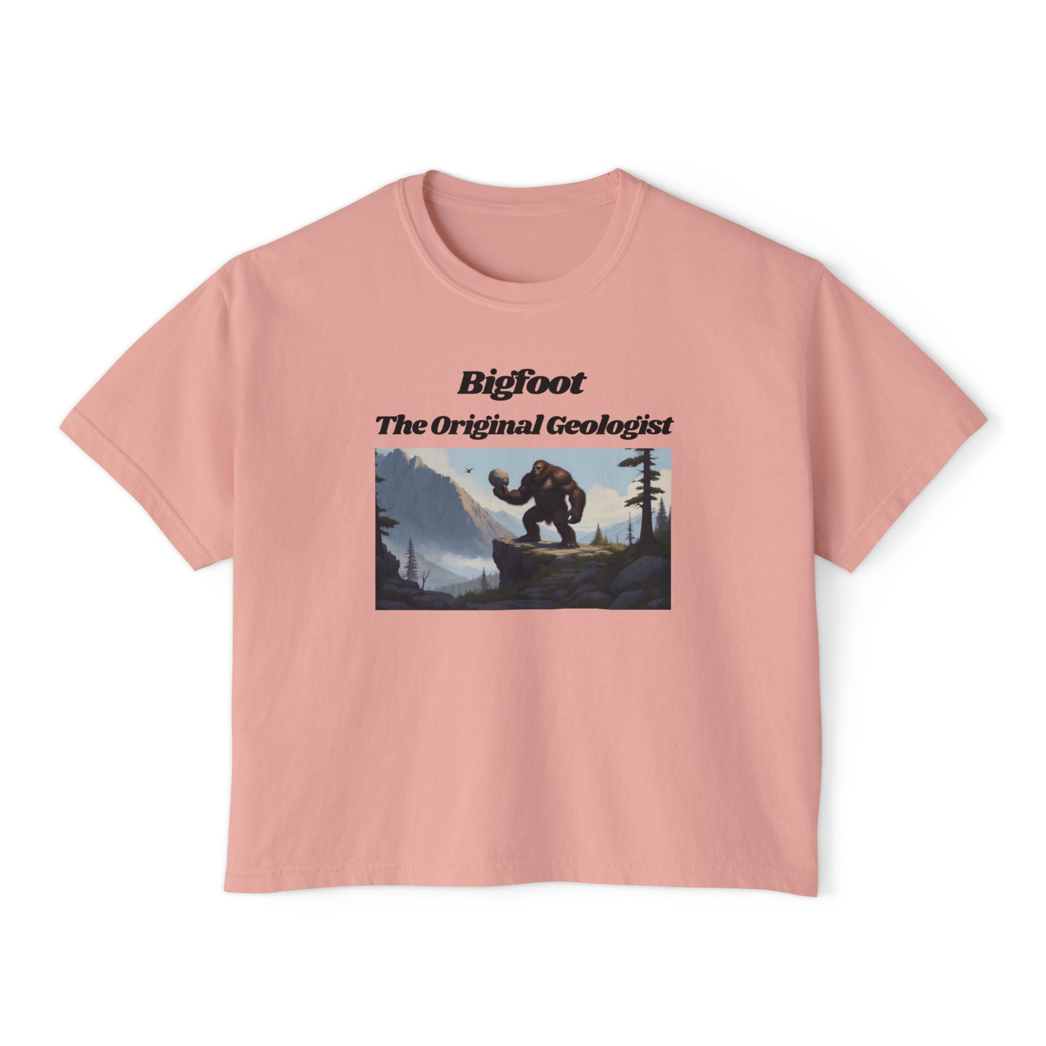 Boxy Tee: Bigfoot the Original Geologist V2