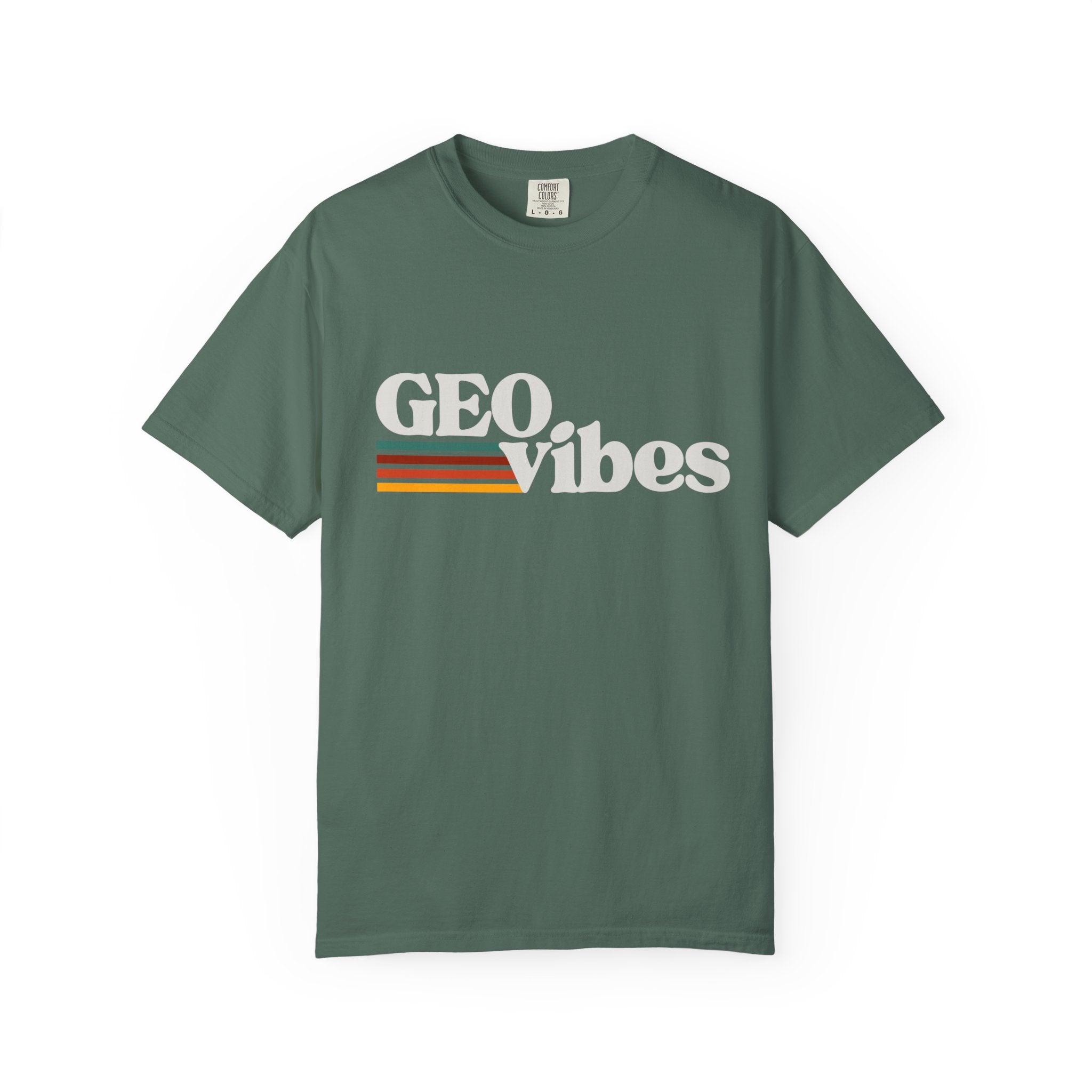 Black Funny Geology T-Shirt: Geo Vibes