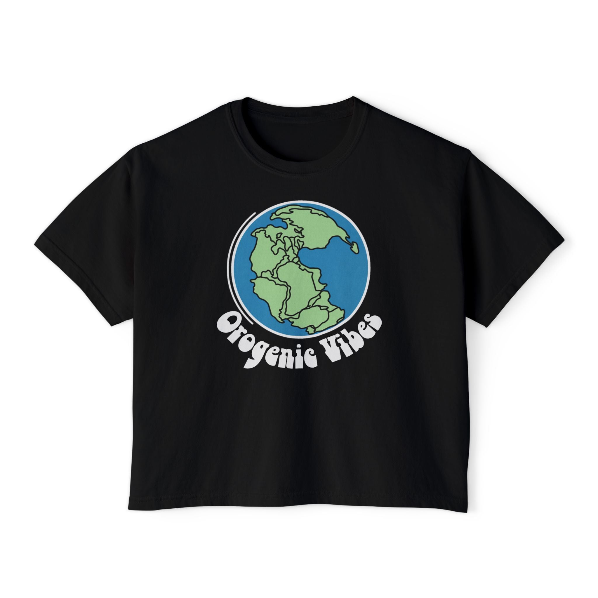 White Women's Geology T-Shirt -  Orogenic Vibes
