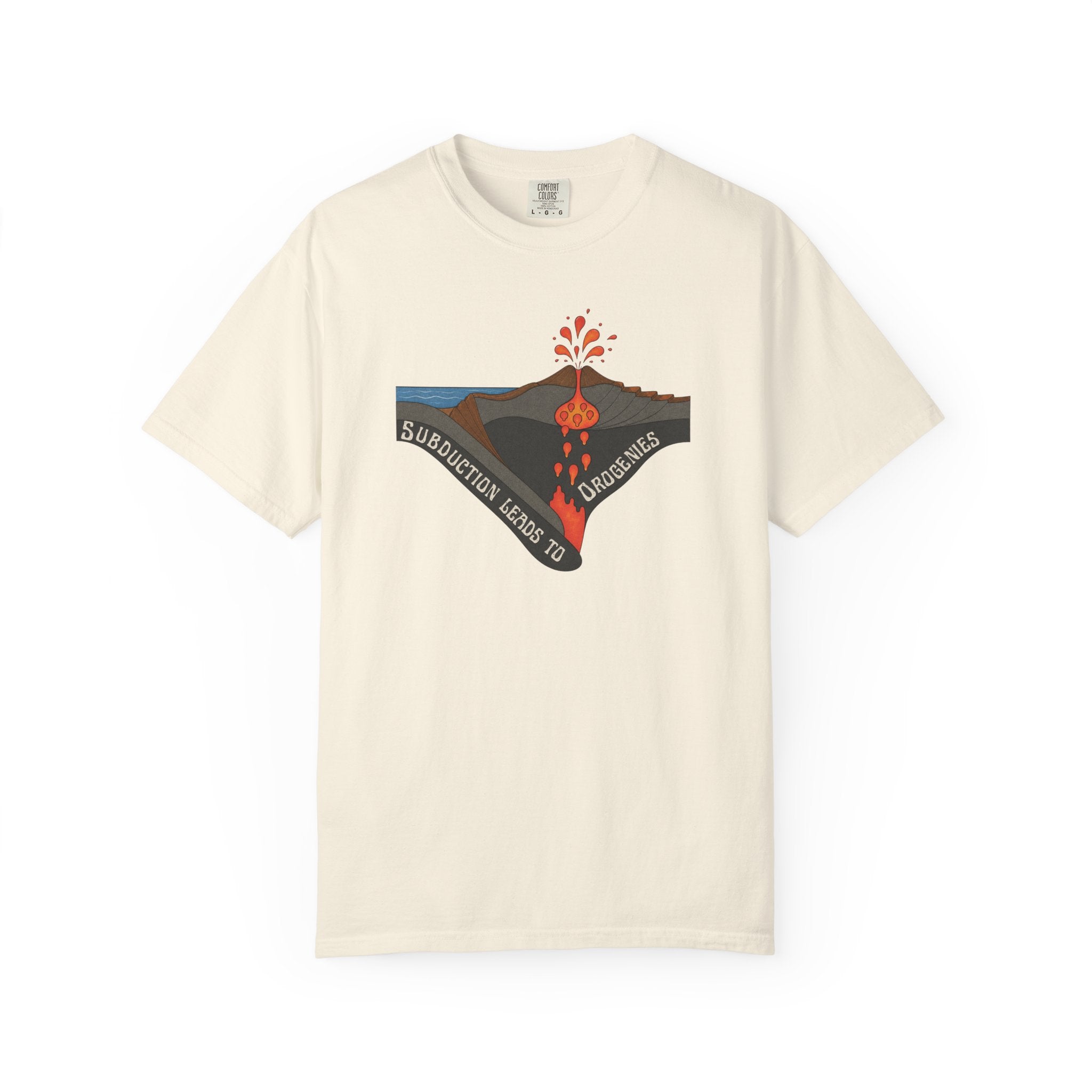 Berry Funny Geology T-Shirt -  Subduction Leads to Orogenies