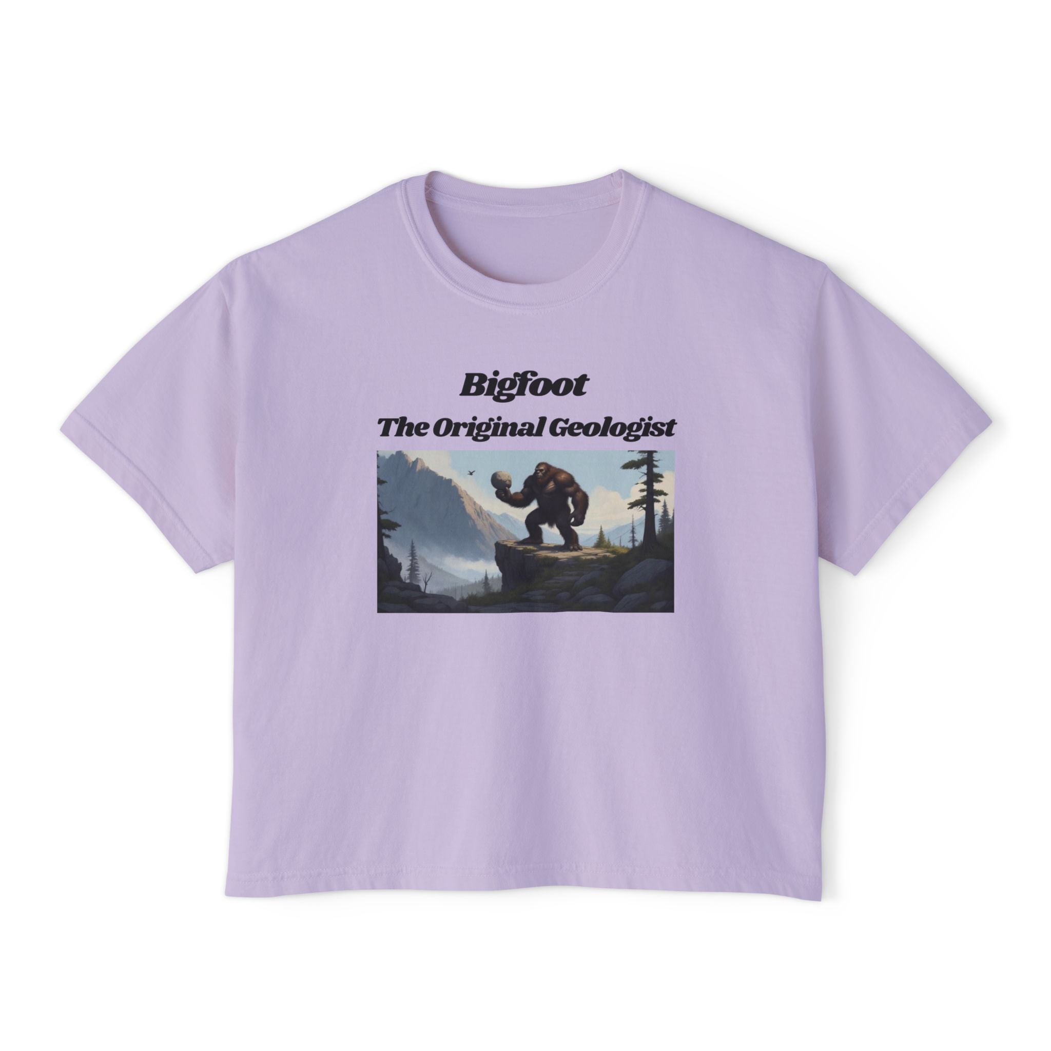 Boxy Tee: Bigfoot the Original Geologist V2