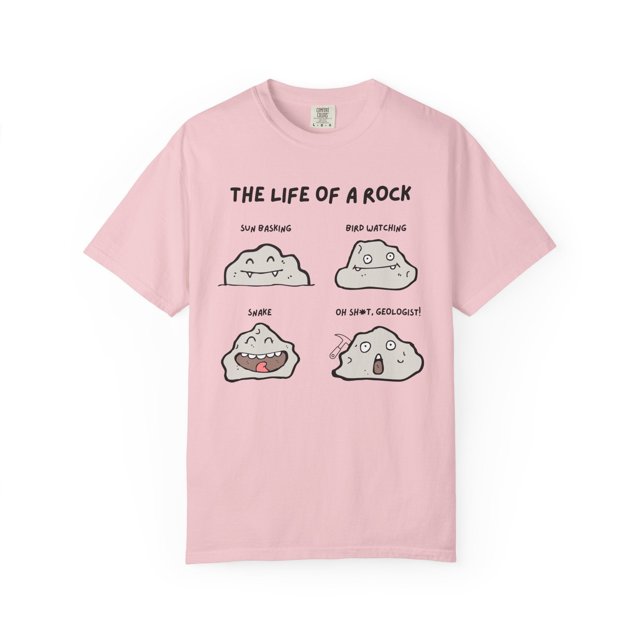 Bay Funny Graphics Tee: The Life of a Rock