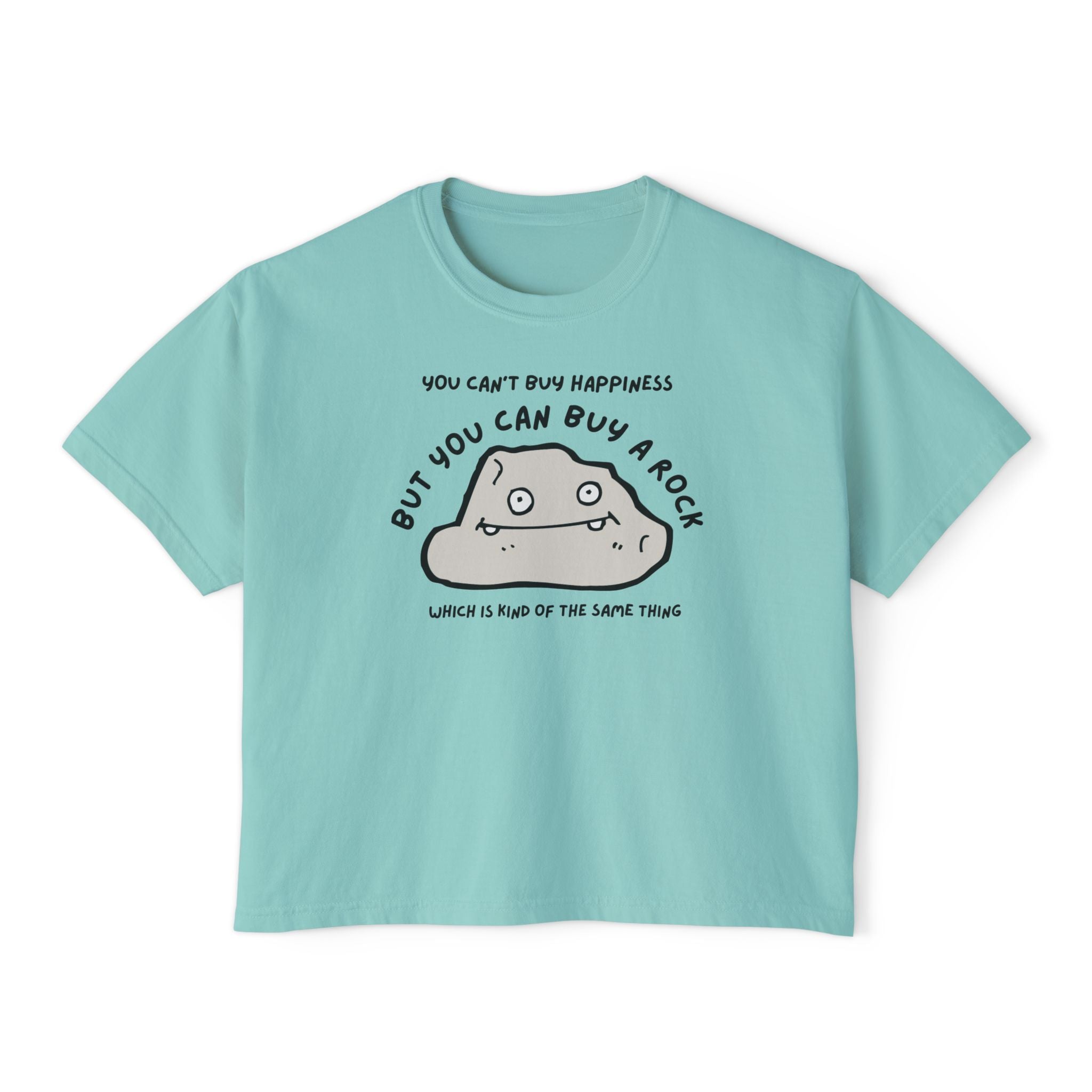 Peachy Women's Geology T-Shirt -  But You Can Buy a Rock