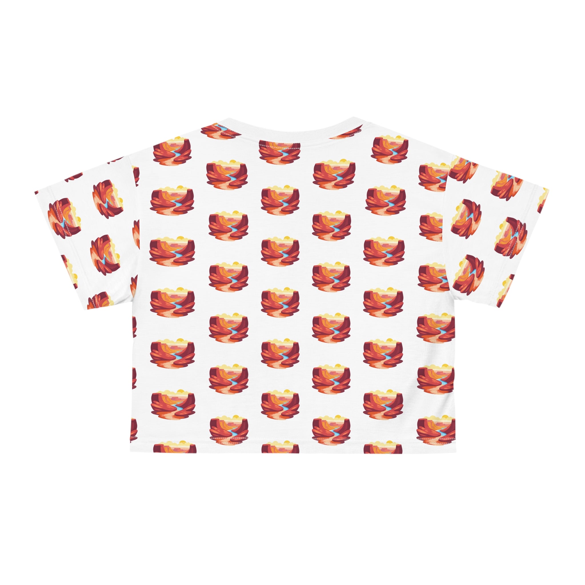 NP: Grand Canyon Crop Tee V2 —  All-Over Print