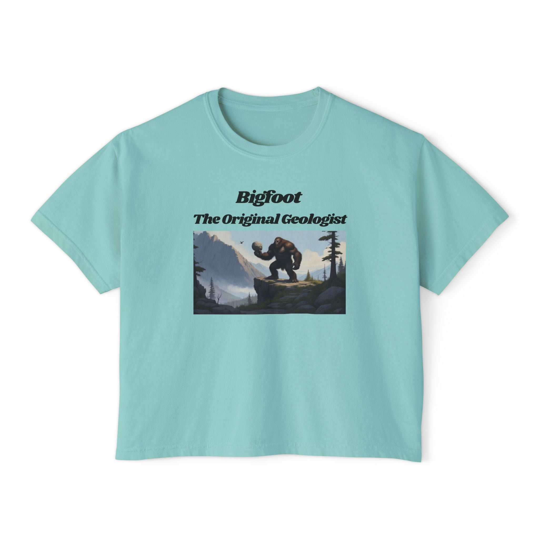 Boxy Tee: Bigfoot the Original Geologist V2
