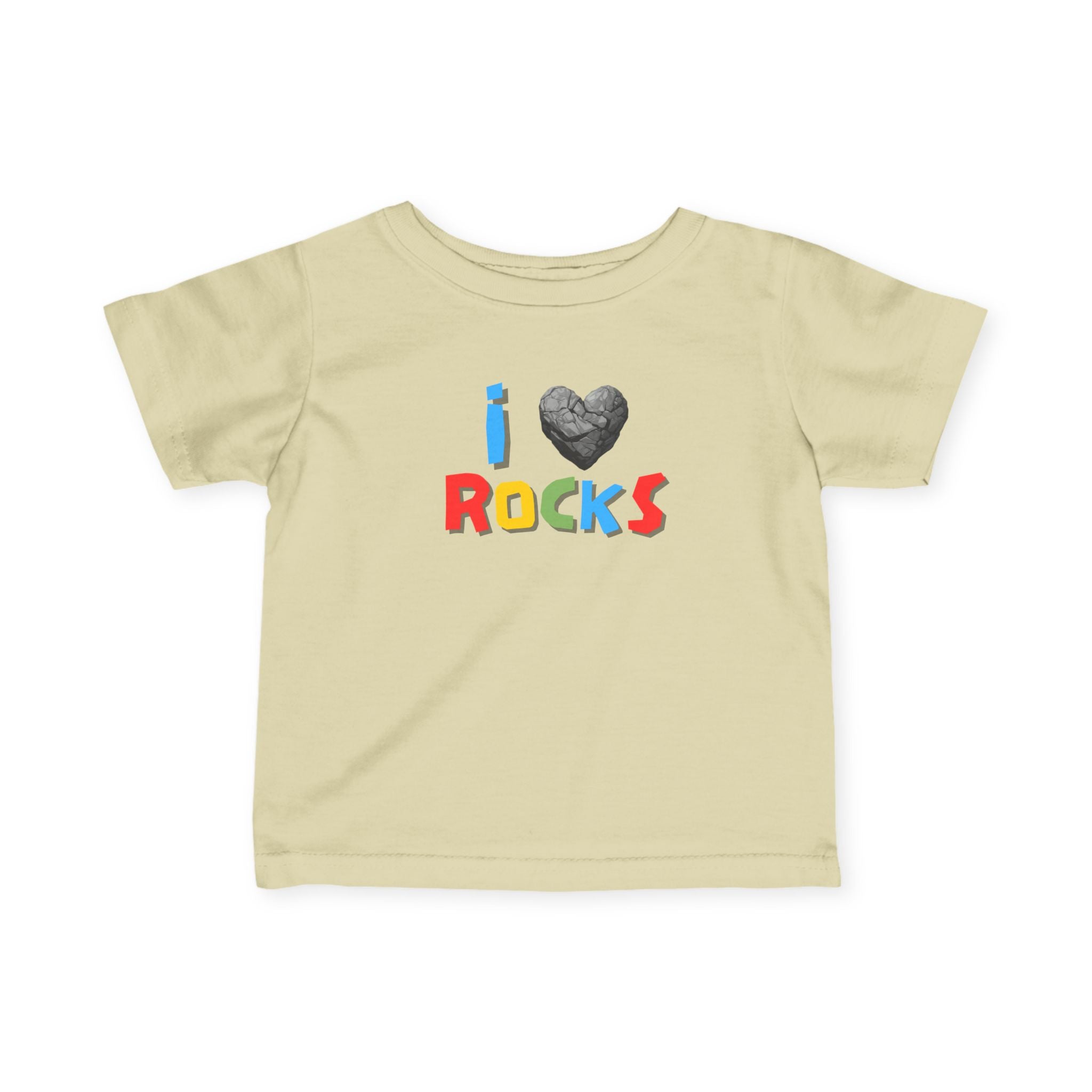 Baby Tee: I Love Rocks