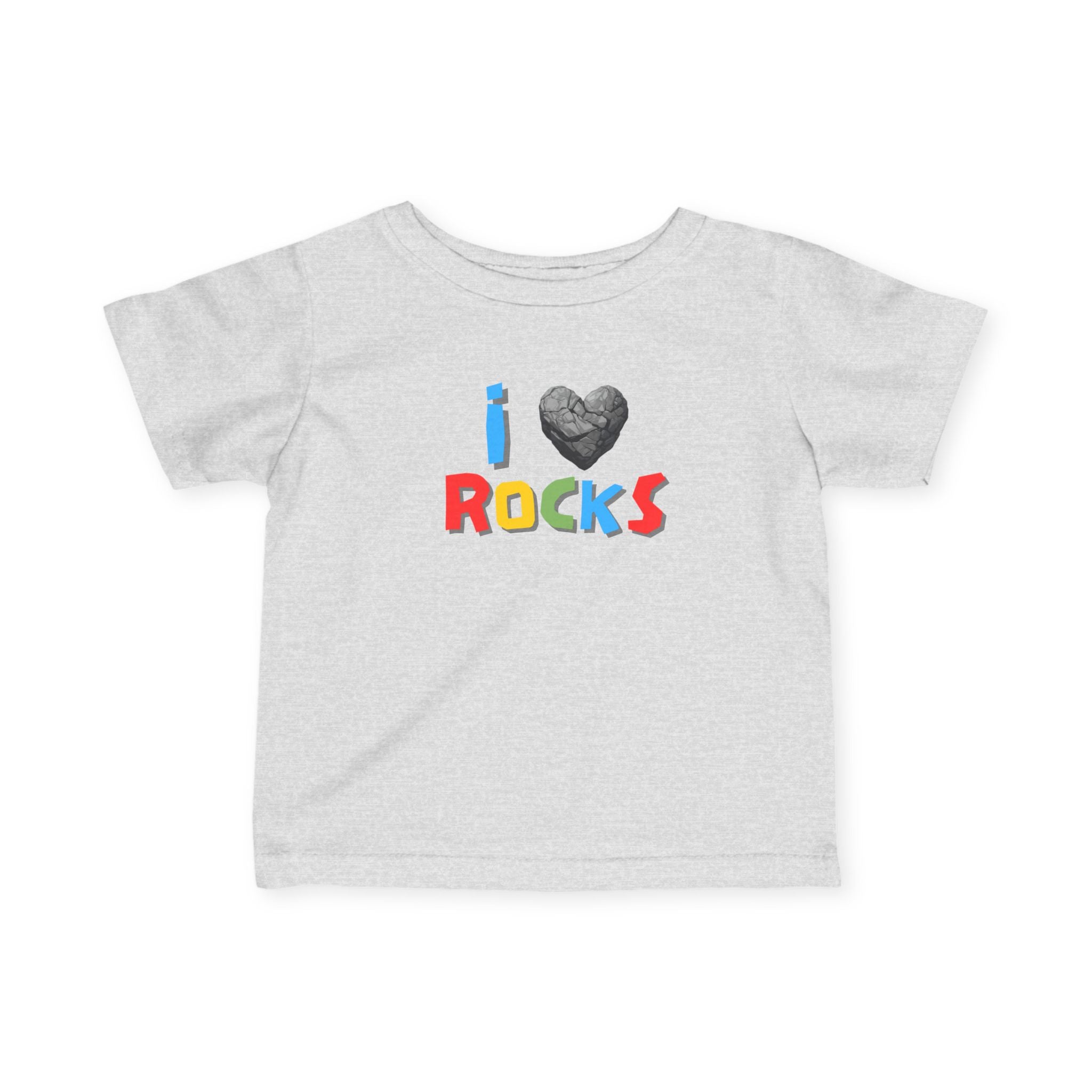 Baby Tee: I Love Rocks