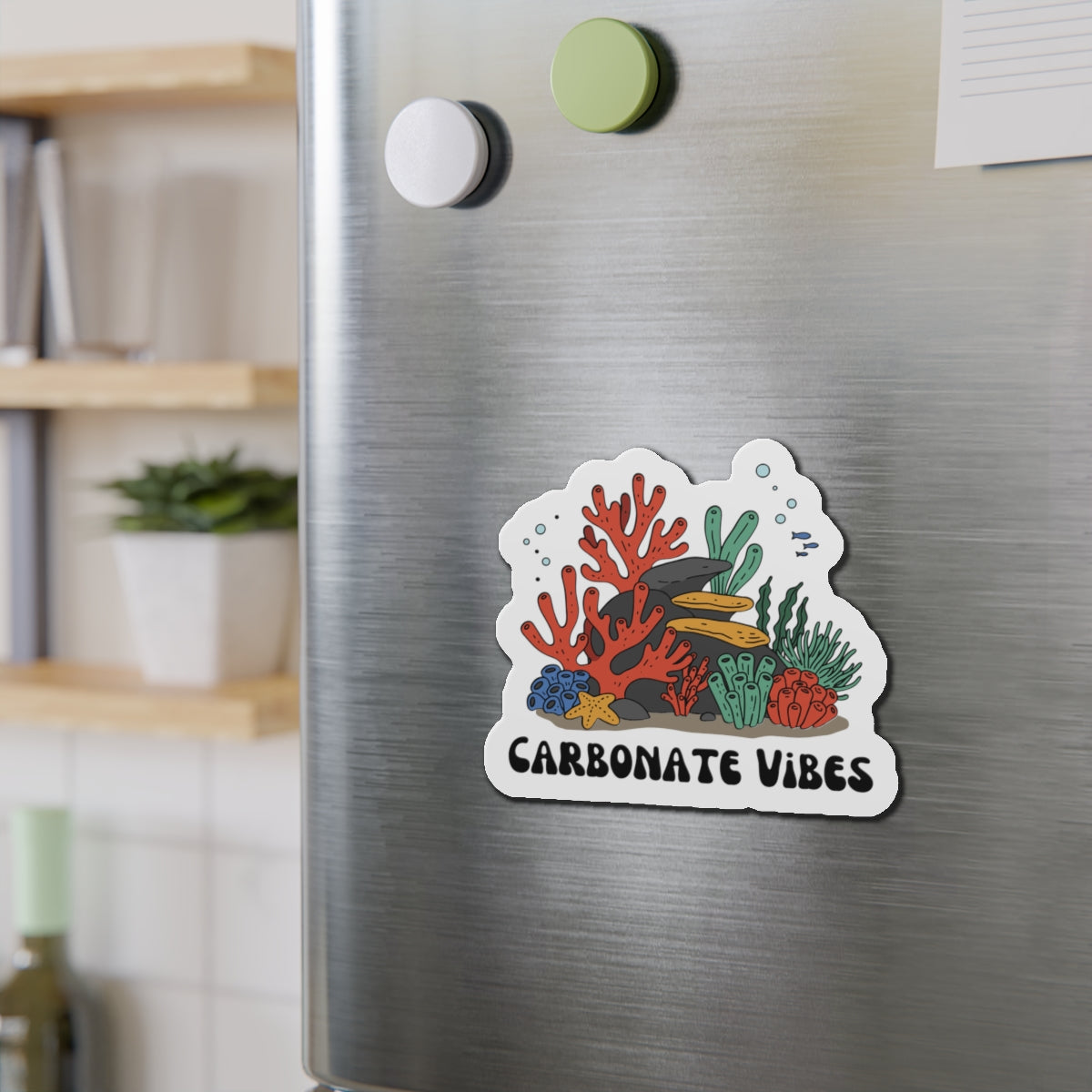 Magnet: Carbonate Vibes Die-Cut Magnet