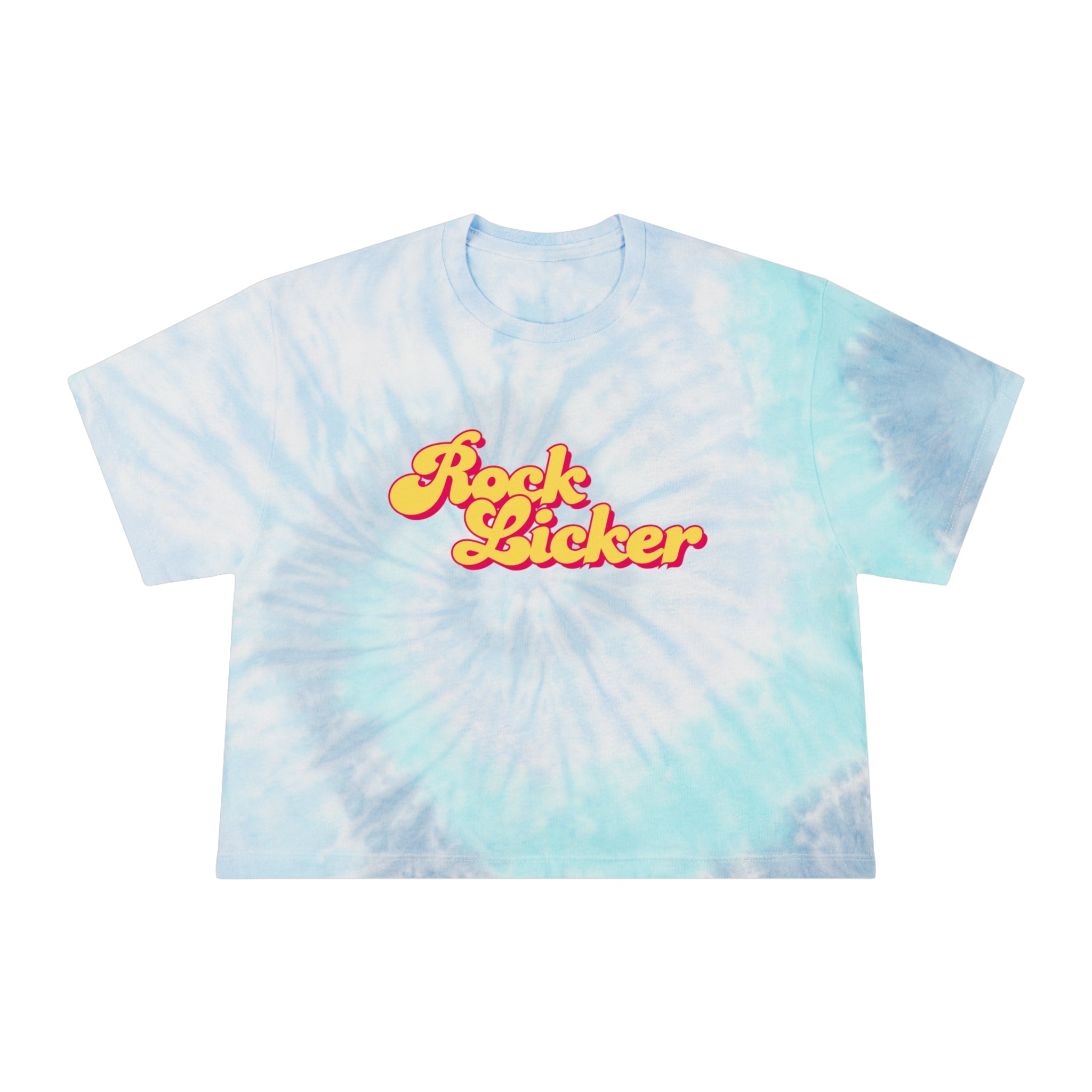 Crop Tee: Rock Licker Tie-Dye