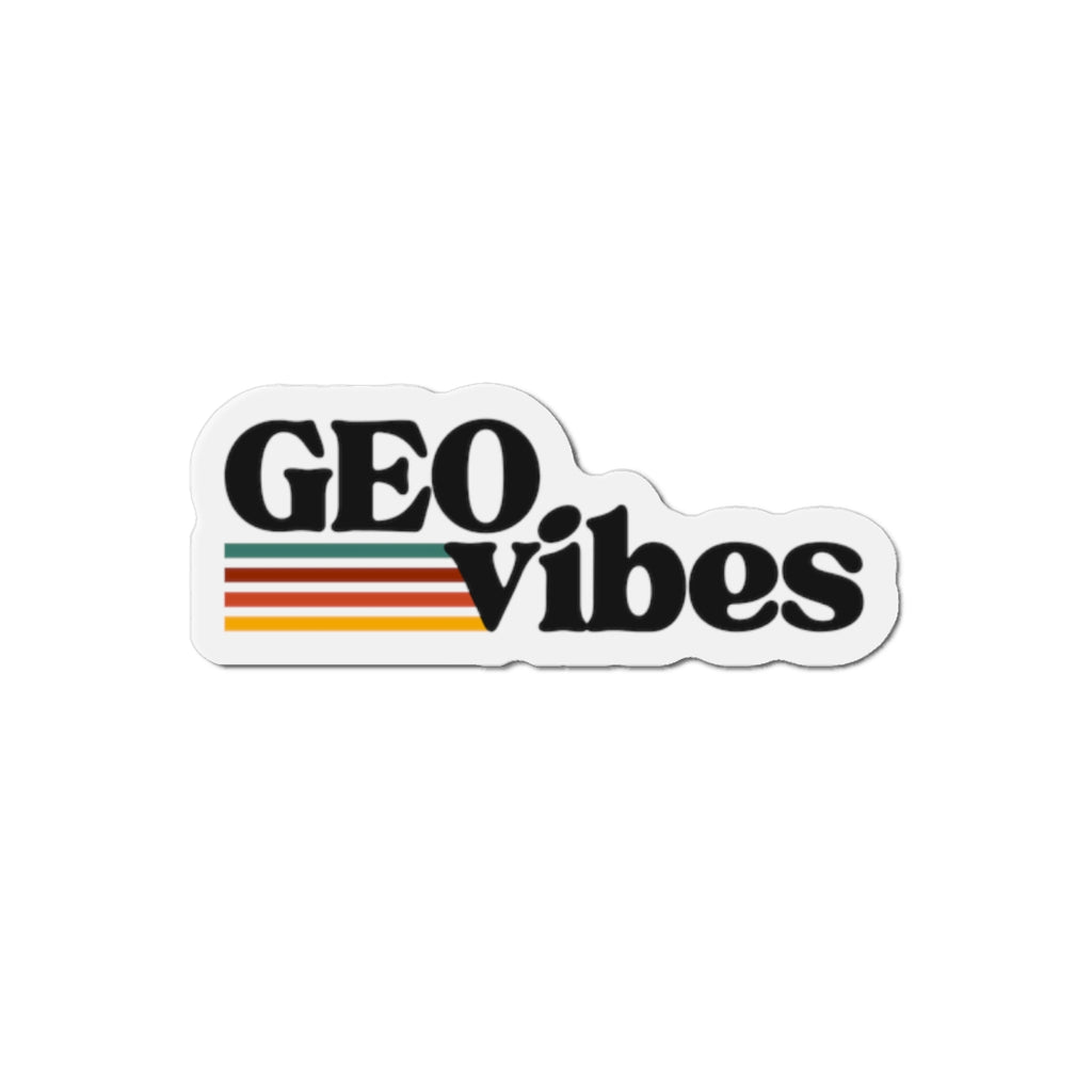 Magnet: GEO Vibes Die-Cut Magnet
