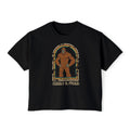 Black Women's Geology T-Shirt -  Bigfoot Cuddly & Proud
