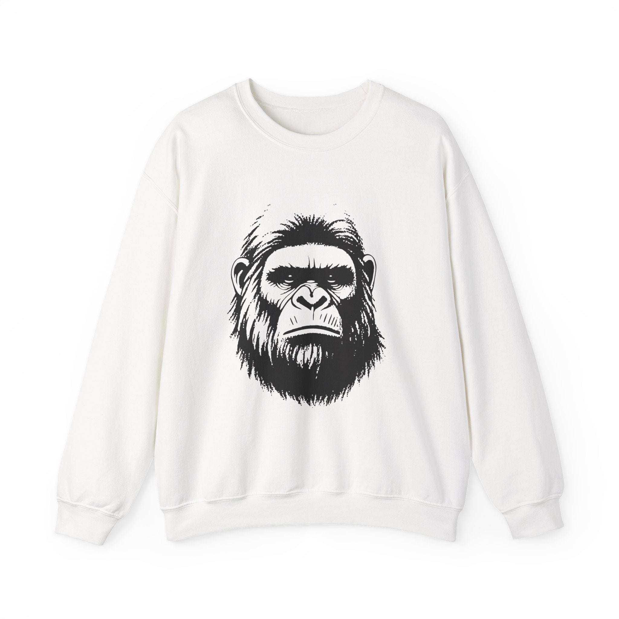 Crewneck Sweatshirt: Face of Bigfoot