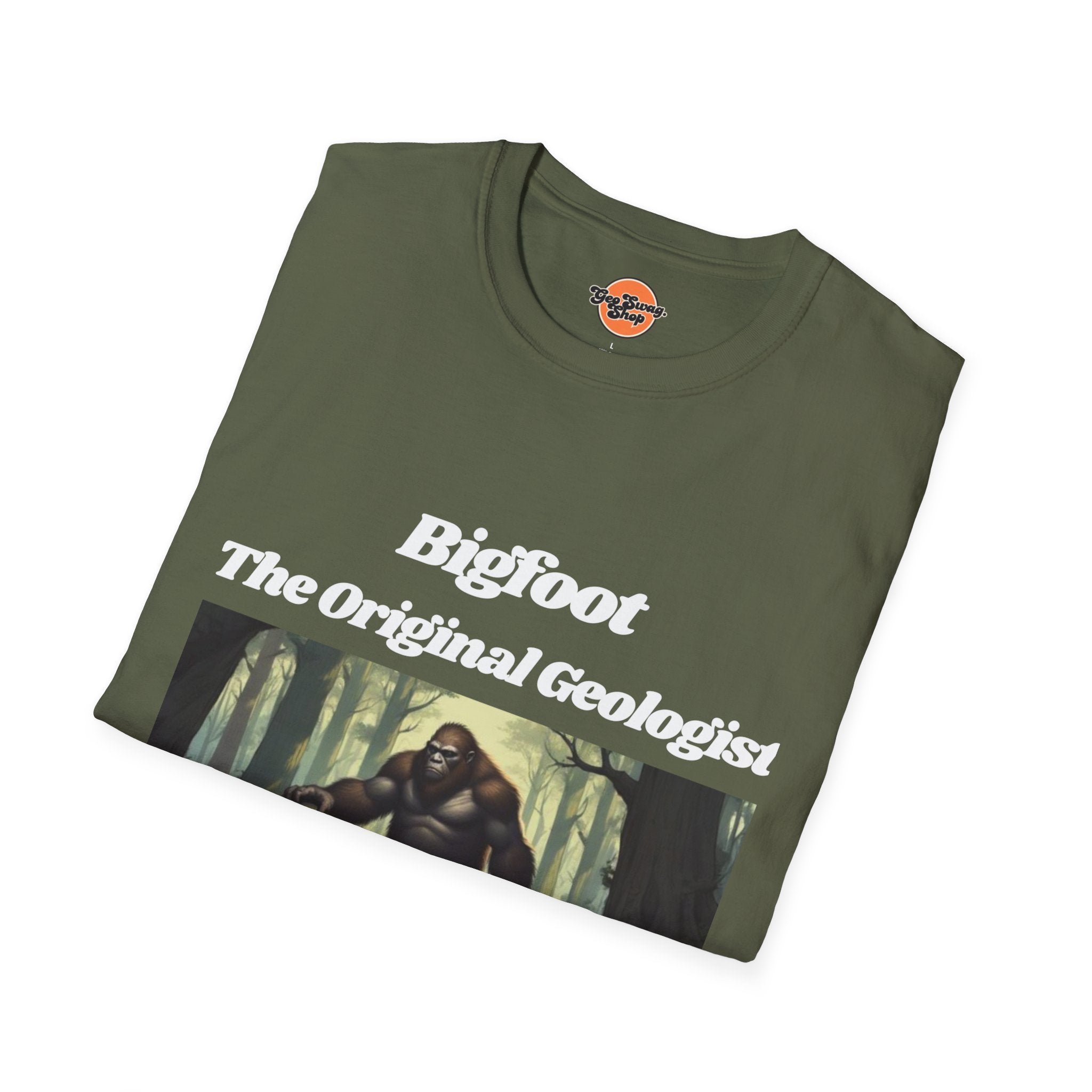 Graphic Tee: Bigfoot the Original Geologist T-Shirt V3