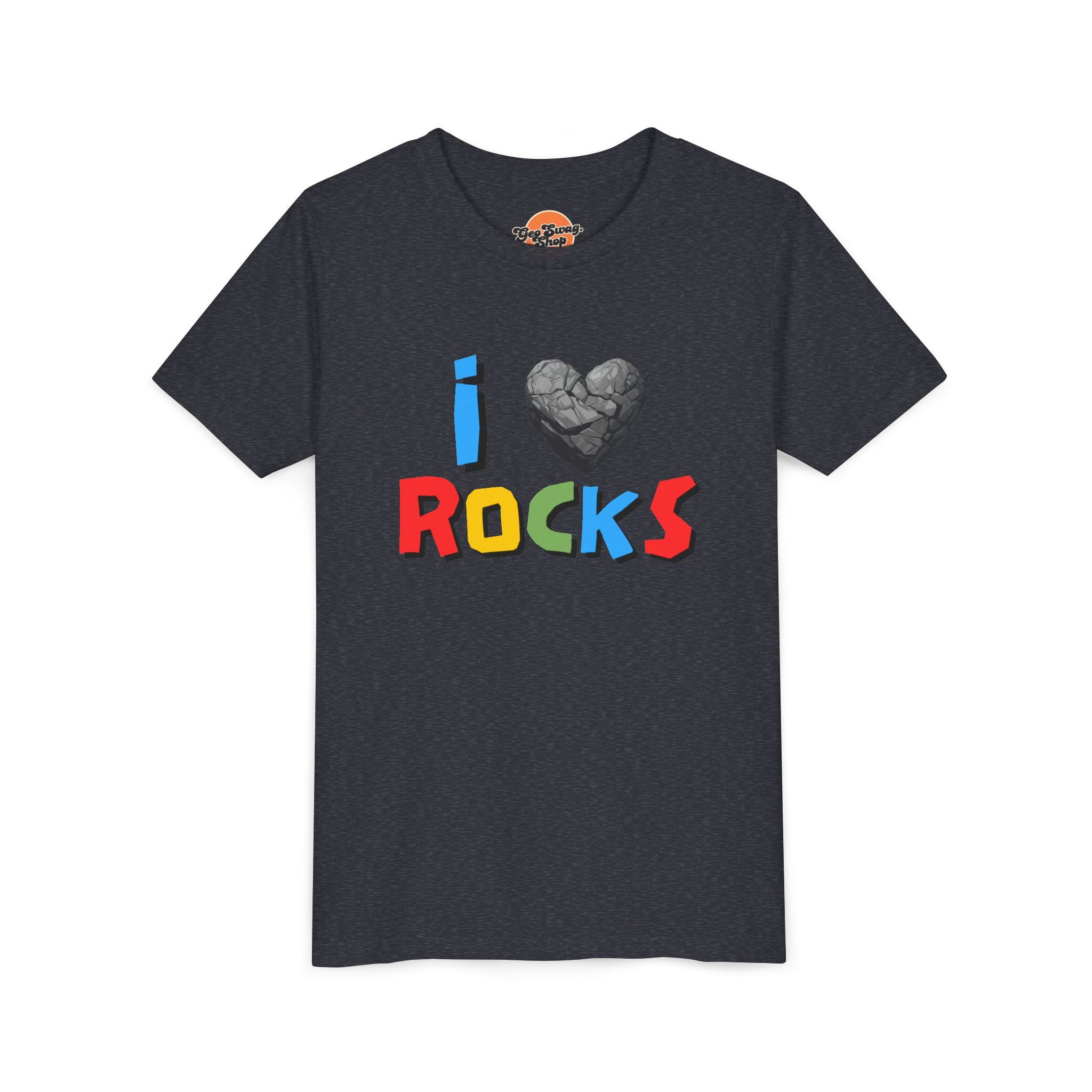 Youth Tee: I Love Rocks