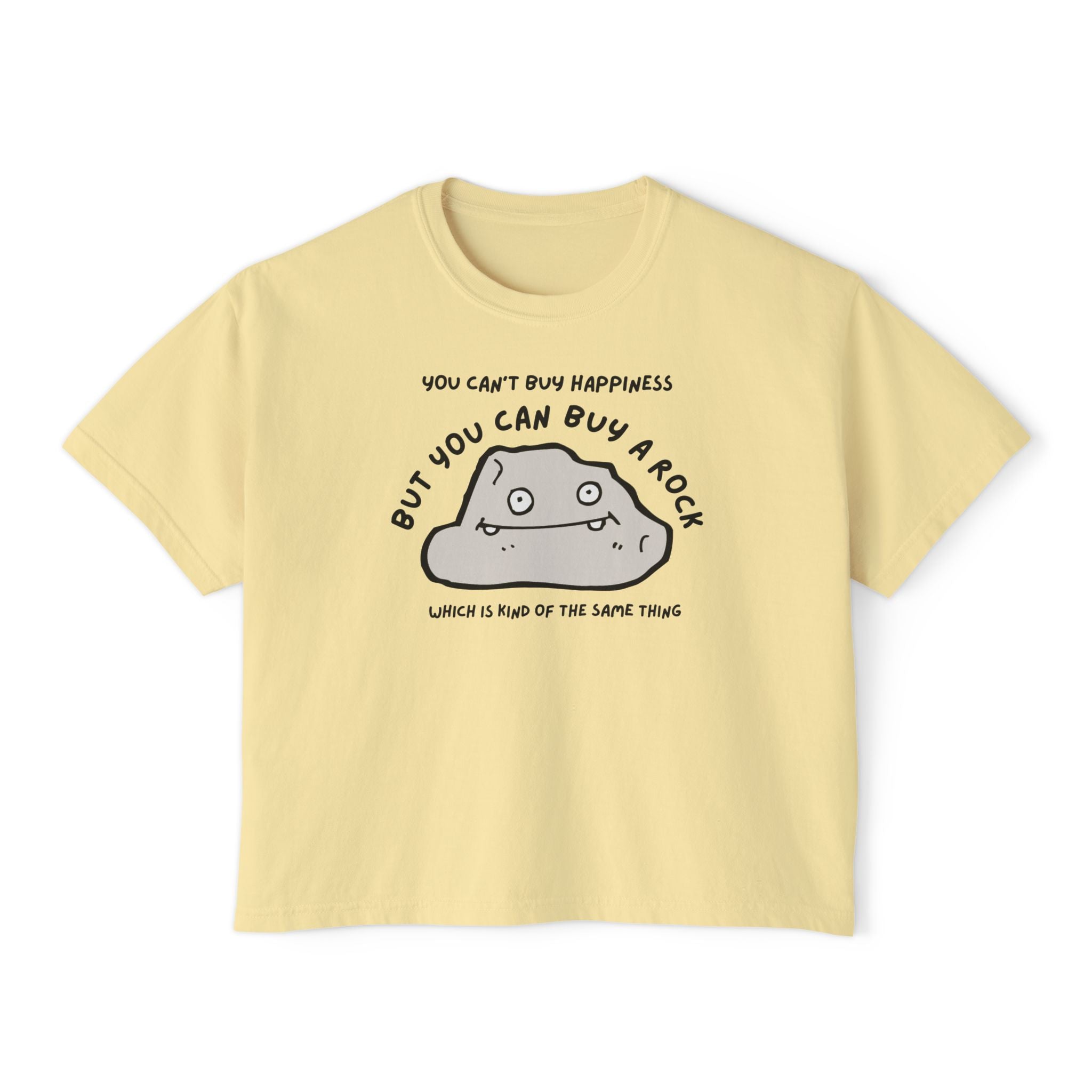 Orchid Women's Geology T-Shirt -  But You Can Buy a Rock