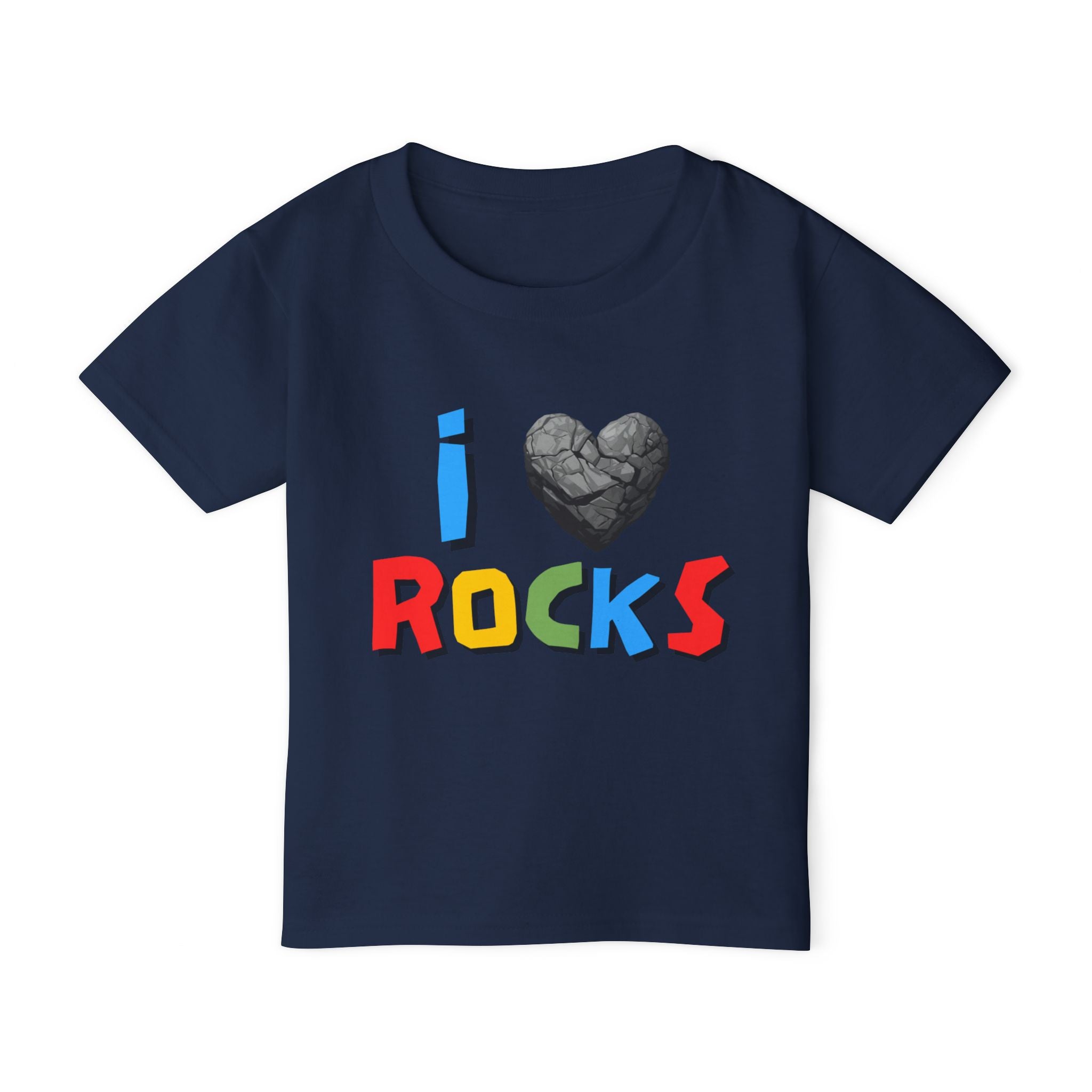 Toddler Tee: I Love Rocks