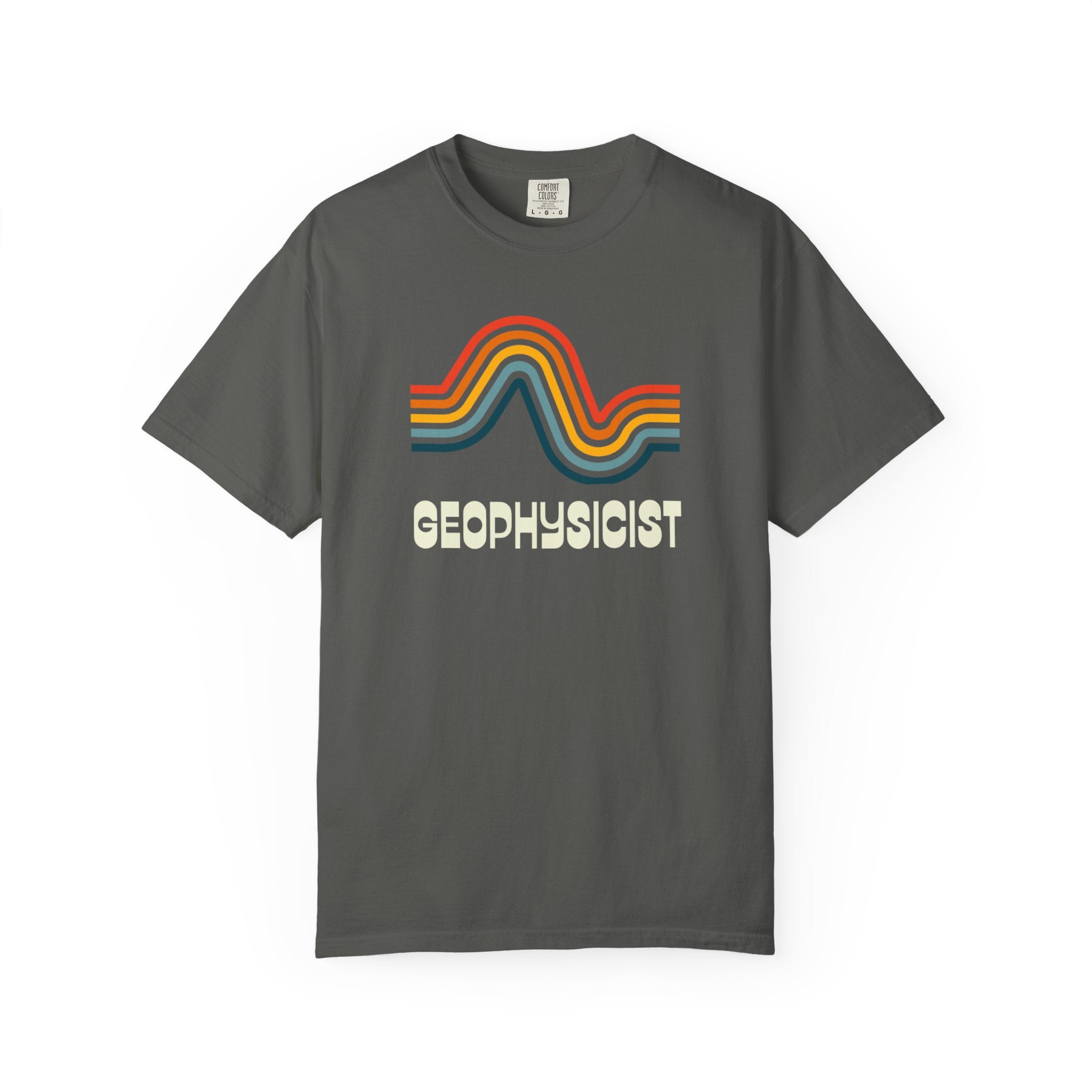 True Navy Funny Geology T-Shirt: Discipline - Geophysicist