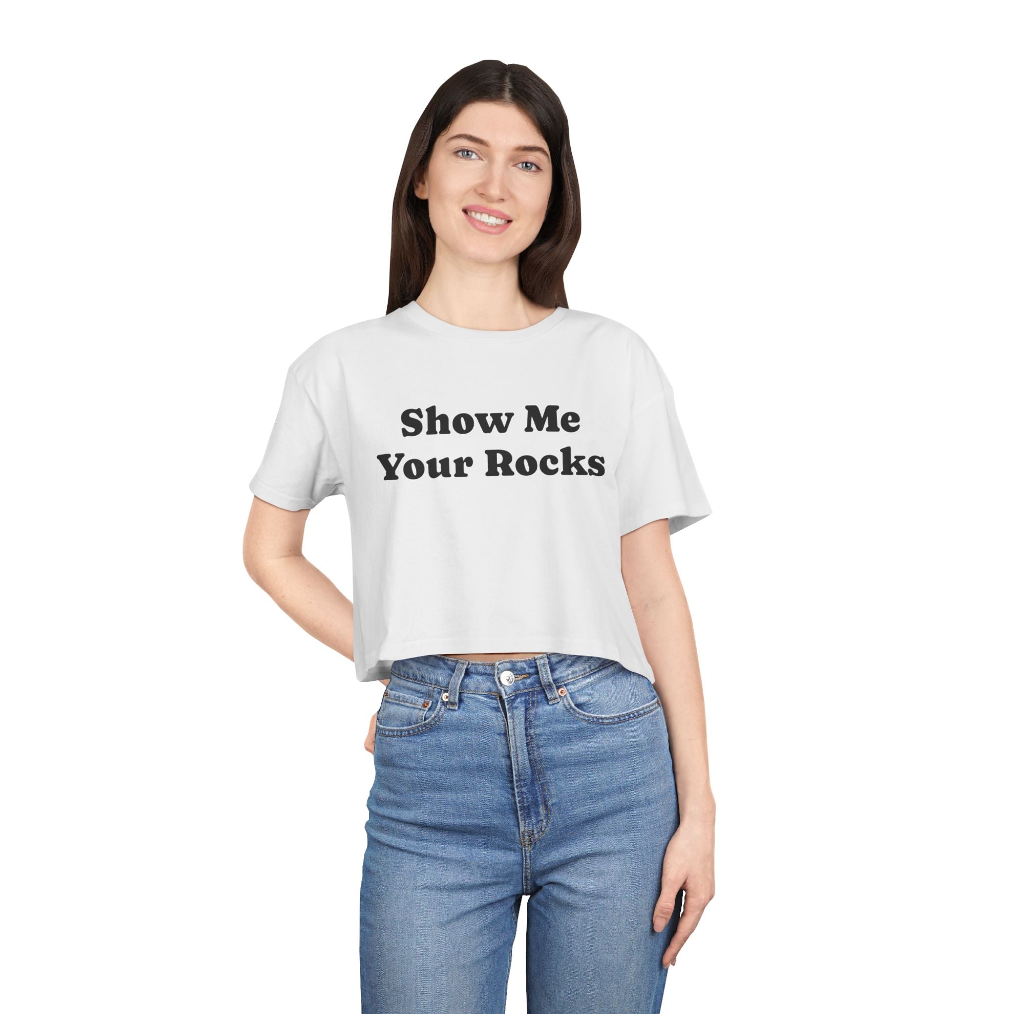 Black Women's Geology T-Shirt -  Rock Show Me Your Rocks