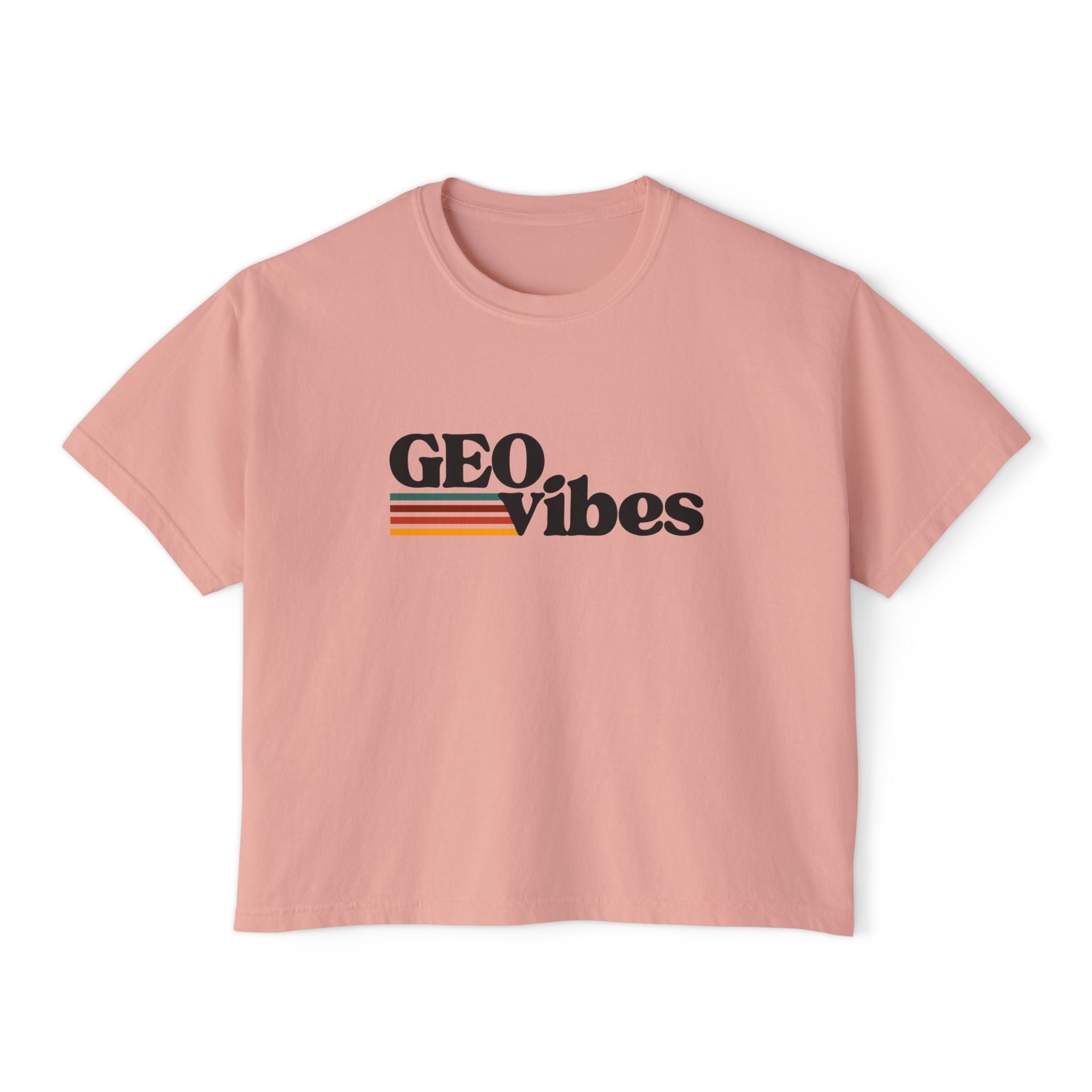 Boxy Tee: GEO Vibes