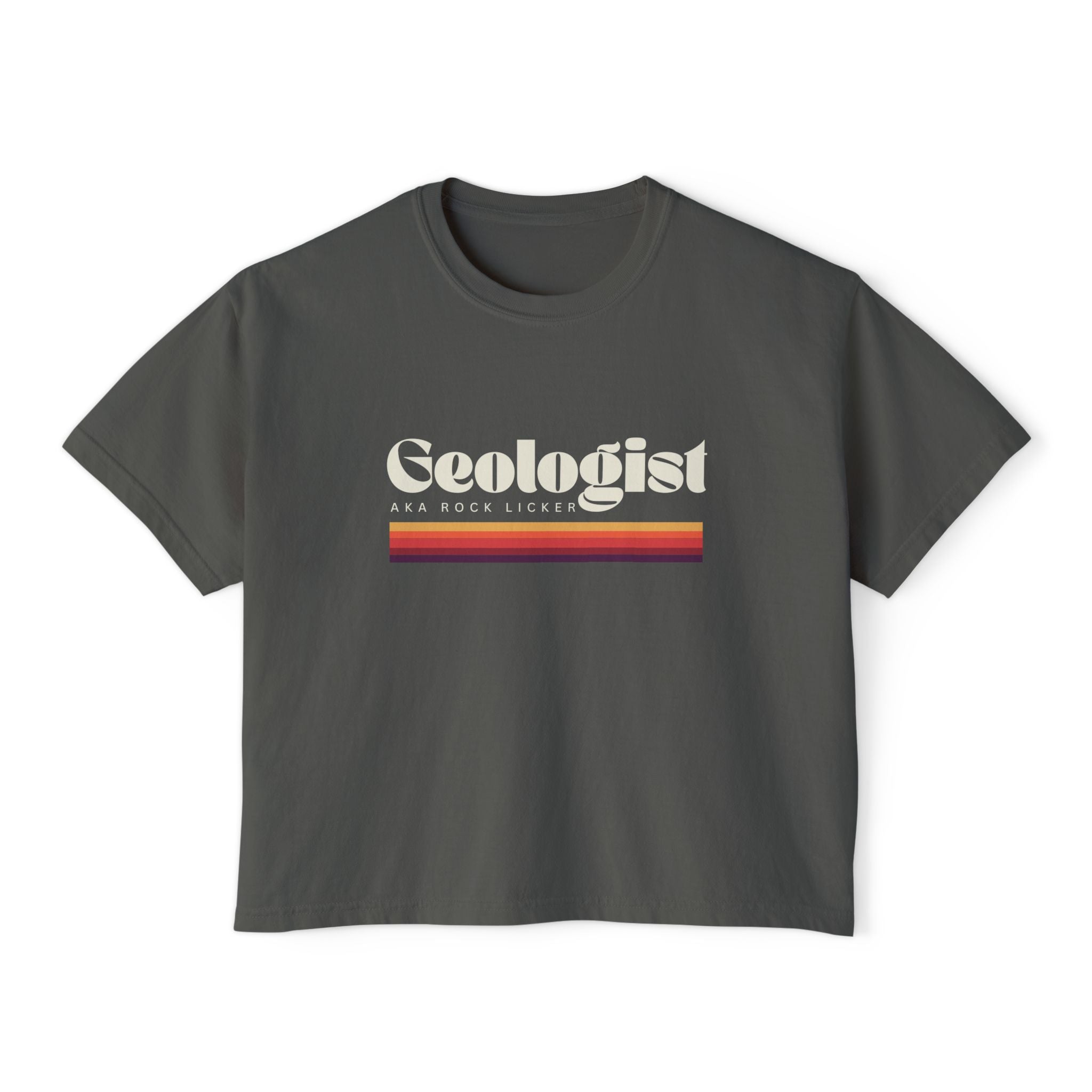 Butter Women's Geology T-Shirt -  Geologist AKA Rock Licker