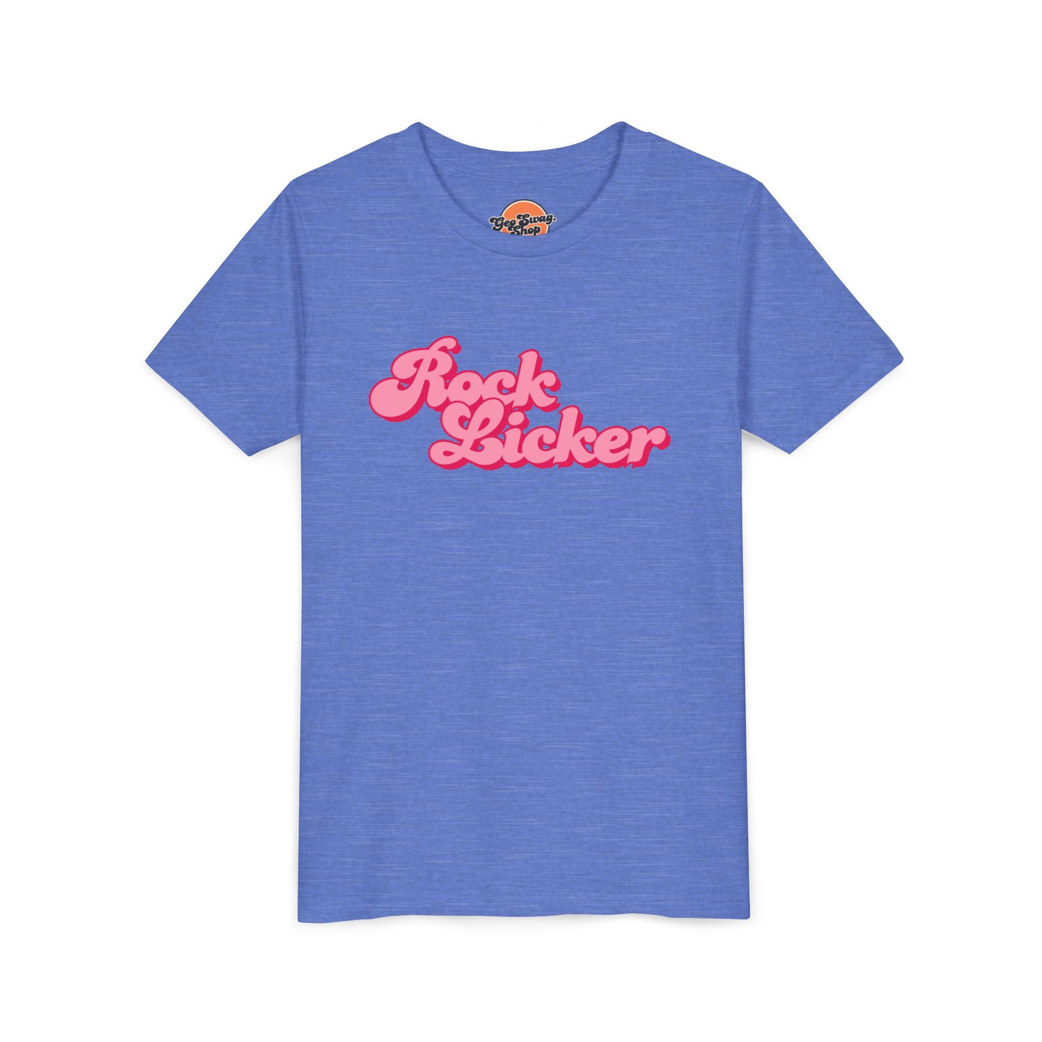 Forest Toddler Geology T-Shirt: Lil Rock Licker Multi Color Retro Colors Text