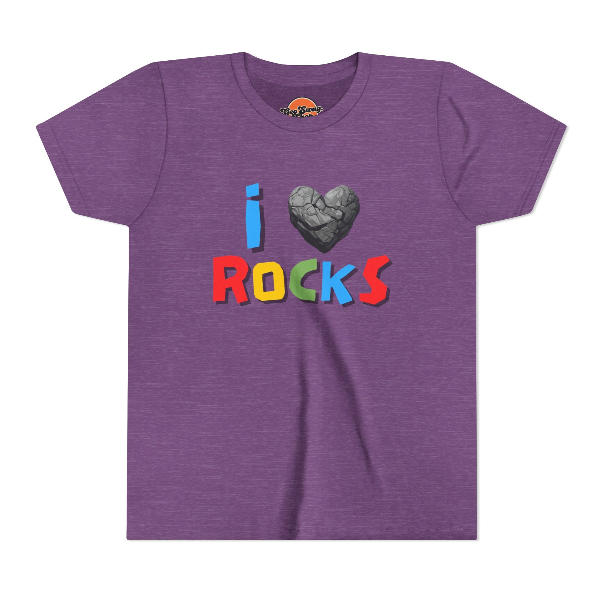 Youth Tee: I Love Rocks